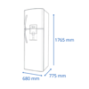 Imagen de Refrigerador James Frio Seco mod 571 DARK DE