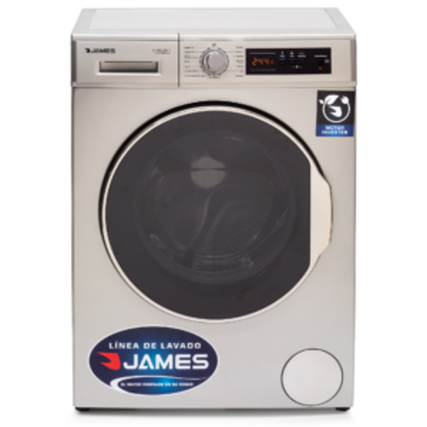 Imagen de Lavarropas JAMES 6 KG Inverter Plateado